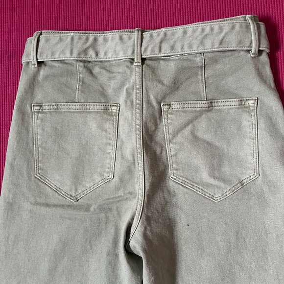 NEW! DRIFTWOOD Spencer Barrel-Leg Pants, Size 28, dusty-green - Picture 7 of 13